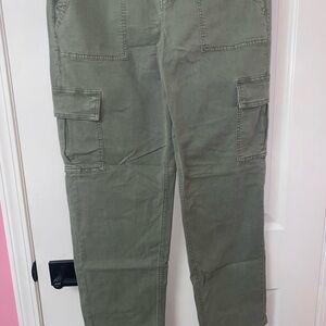 Women's Olive Cargo Pants